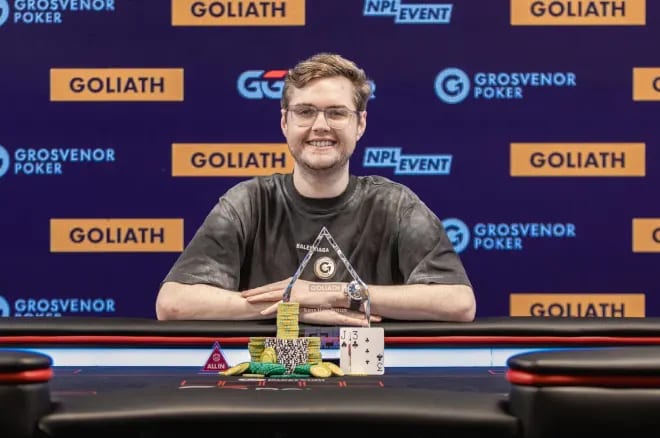 Jamie Dwan conquista título do Goliath SHR após vitória no evento de bracelete