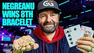 Daniel Negreanu remporte son 8ème bracelet WSOP en OMAHA