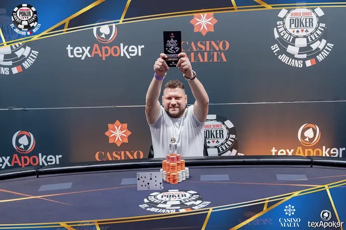 卢卡·托帕齐奥首次赢得WSOP马耳他主赛事冠军