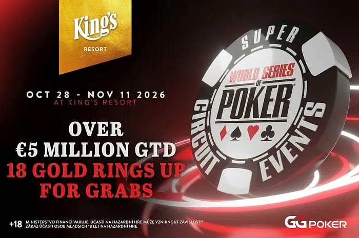 キングカジノに再登場!WSOPスーパーサーキットが開催