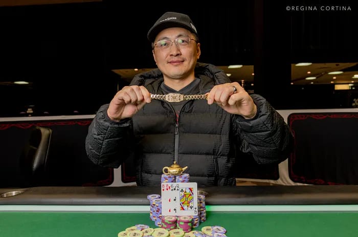 Joshua Wang décroche son premier bracelet au WSOP 2026